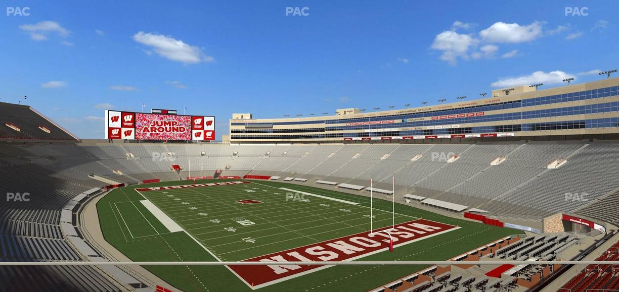 Camp Randall Stadium - Section Corporate Hospitality 510 Seat View