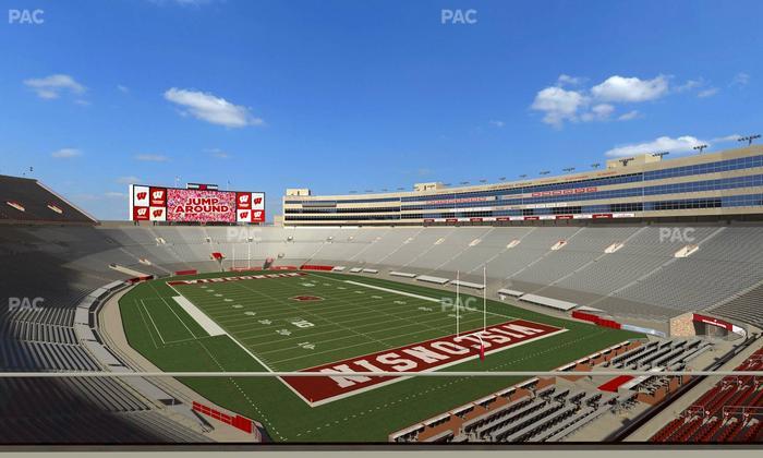 Camp Randall Stadium - Section Corporate Hospitality 510 Seat View