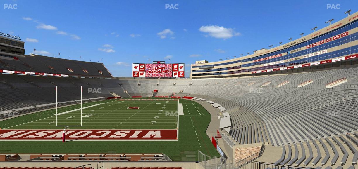 Camp Randall Stadium - Section Covered Loge Box 401 Seat View