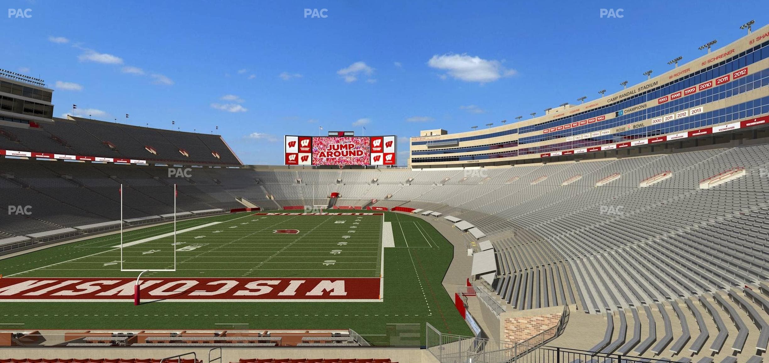 Camp Randall Stadium - Section Covered Loge Box 401 Seat View