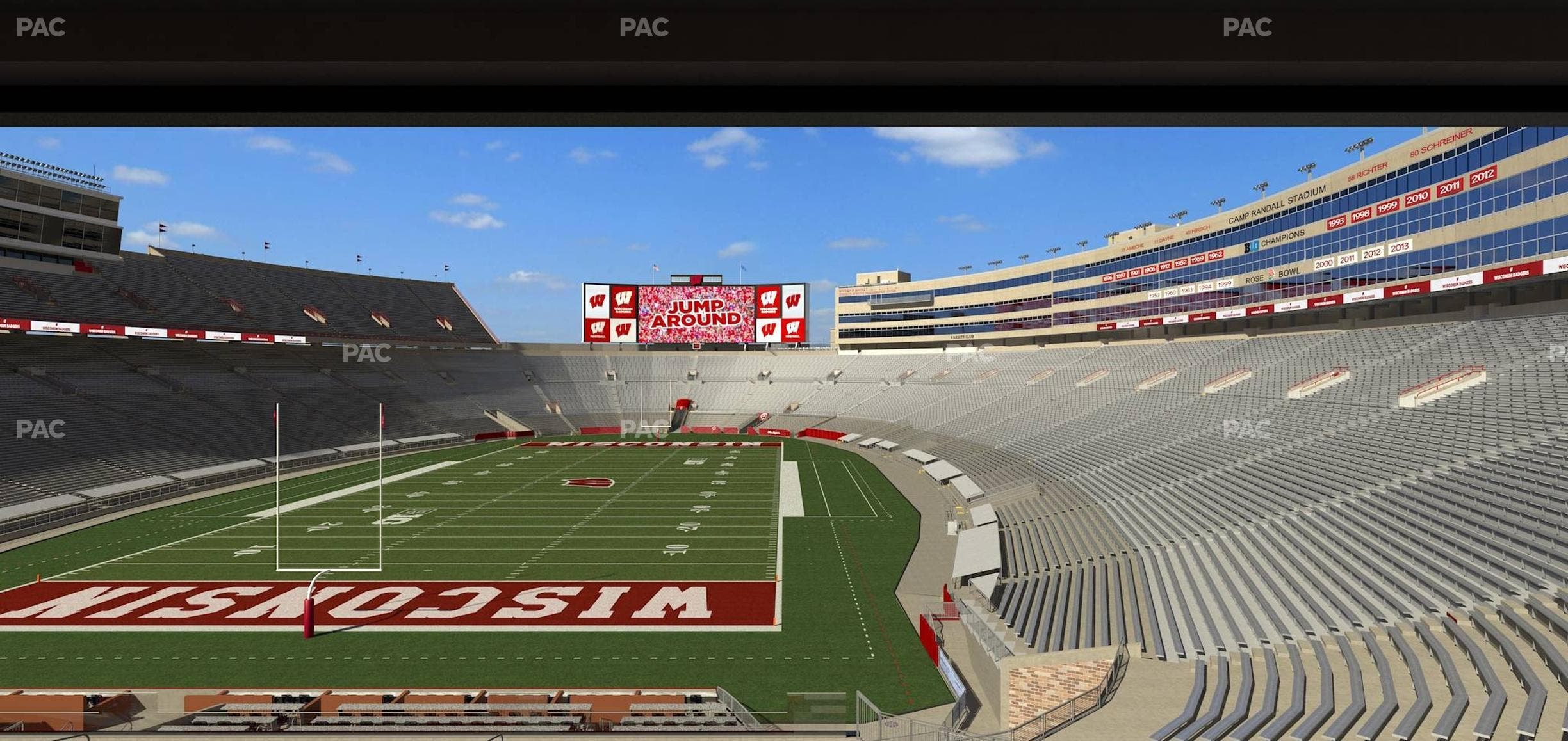 Camp Randall Stadium - Section Covered Loge Box 402 Seat View
