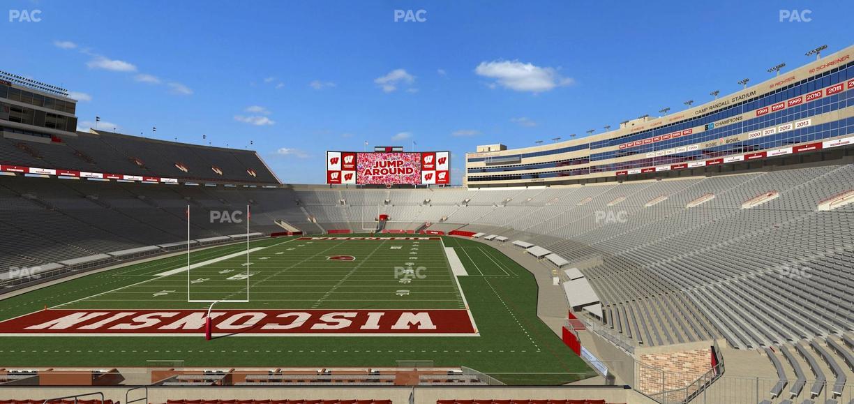 Camp Randall Stadium - Section Covered Loge Box 404 Seat View