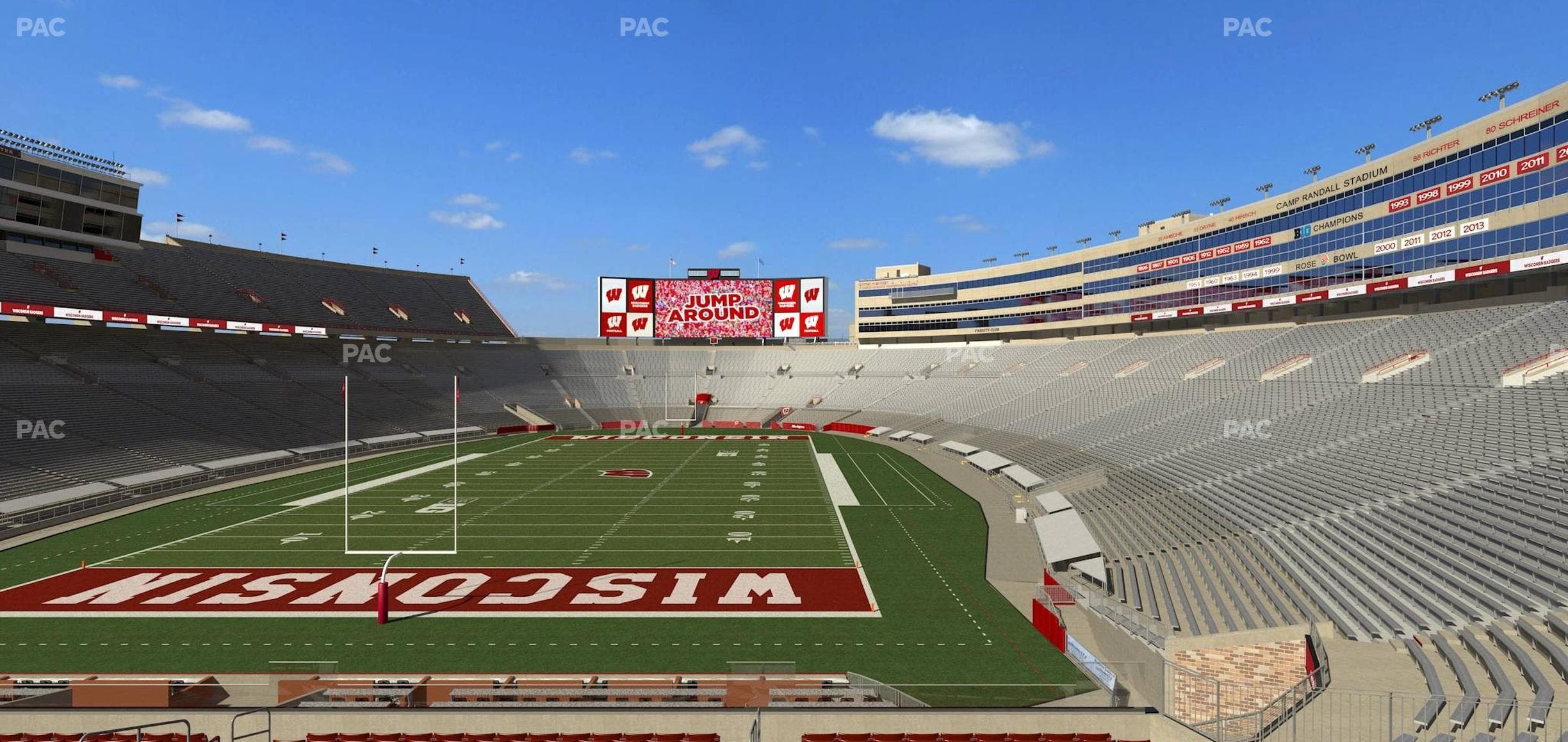 Camp Randall Stadium - Section Covered Loge Box 404 Seat View