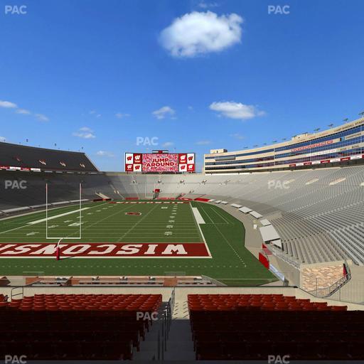 Camp Randall Stadium - Section Covered Loge Box 404 Seat View