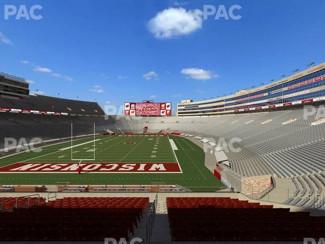 Camp Randall Stadium - Section Covered Loge Box 404 Seat View