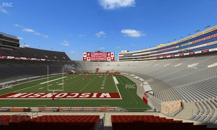 Camp Randall Stadium - Section Covered Loge Box 404 Seat View