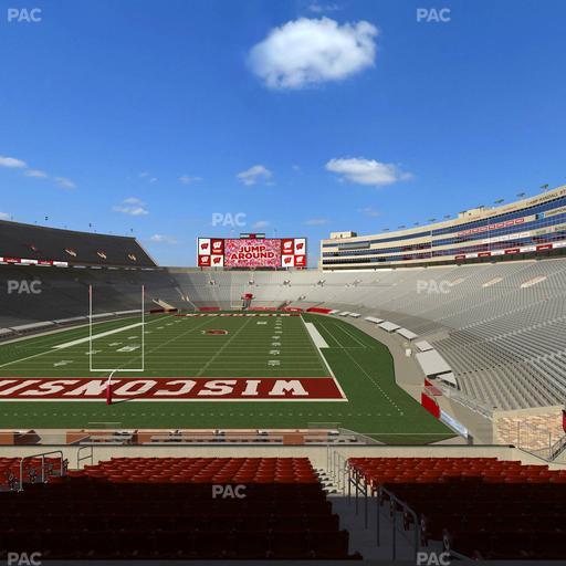Camp Randall Stadium - Section Covered Loge Box 407 Seat View