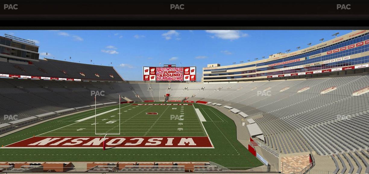 Camp Randall Stadium - Section Covered Loge Box 408 Seat View