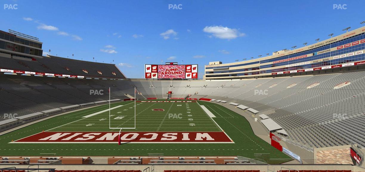 Camp Randall Stadium - Section Covered Loge Box 410 Seat View