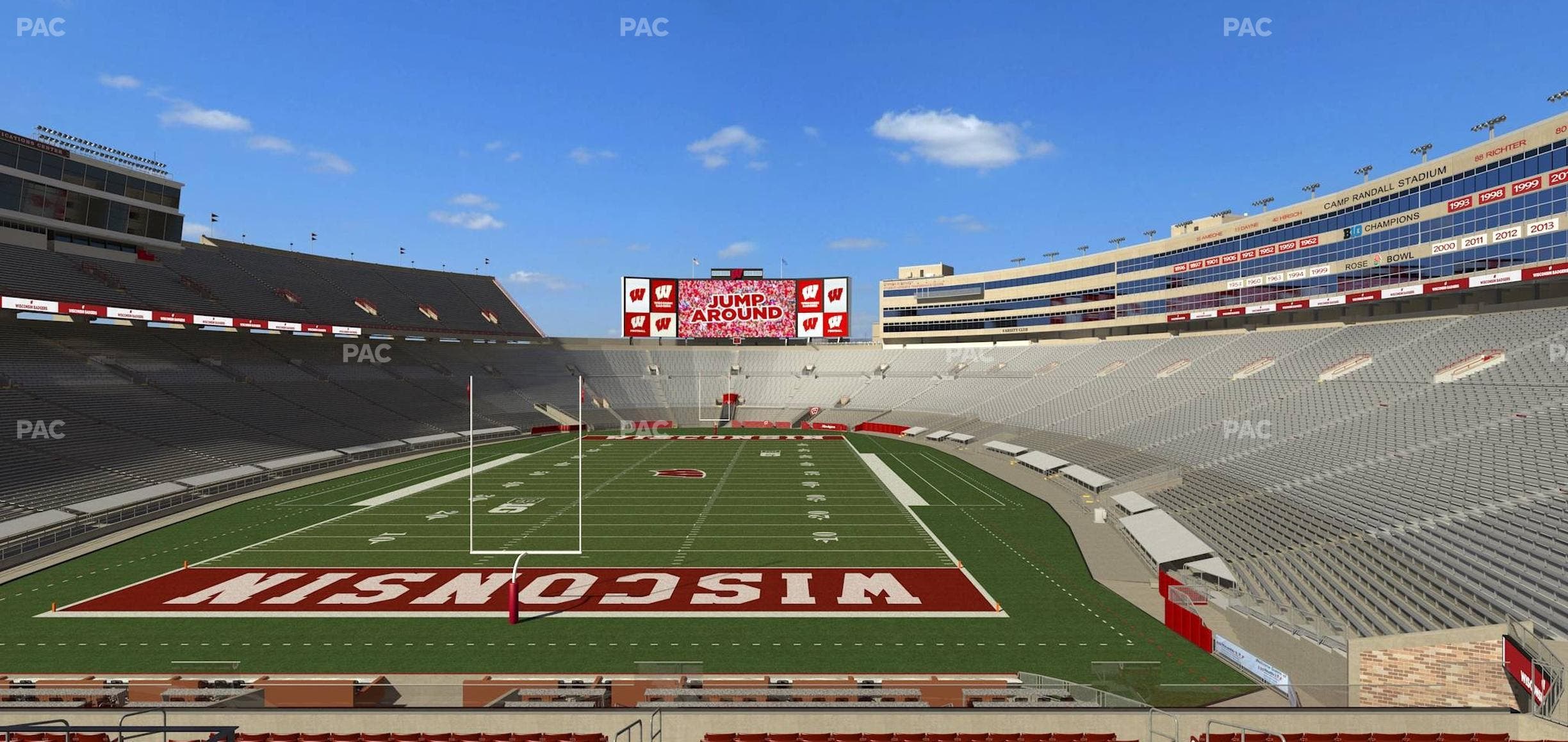 Camp Randall Stadium - Section Covered Loge Box 410 Seat View