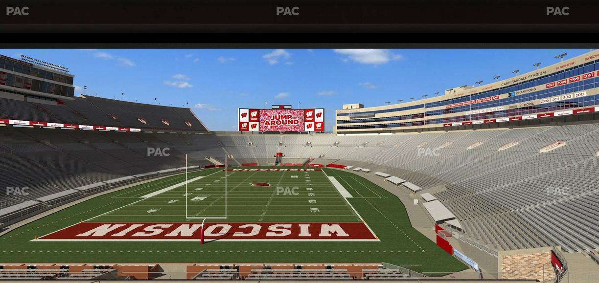 Camp Randall Stadium - Section Covered Loge Box 411 Seat View