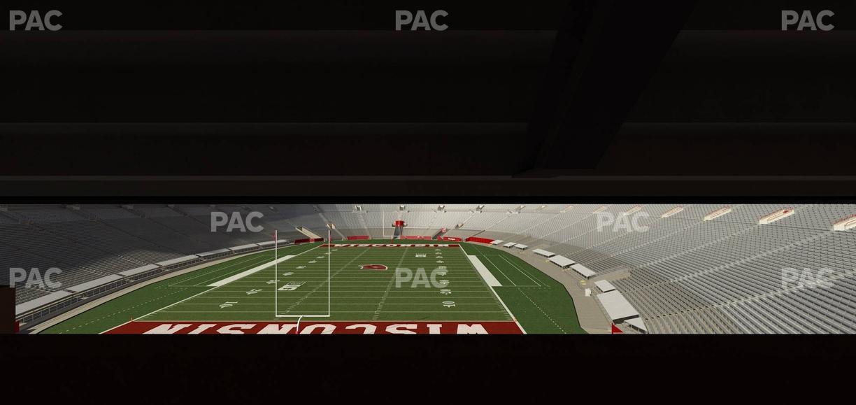 Camp Randall Stadium - Section Covered Loge Box 412 Seat View