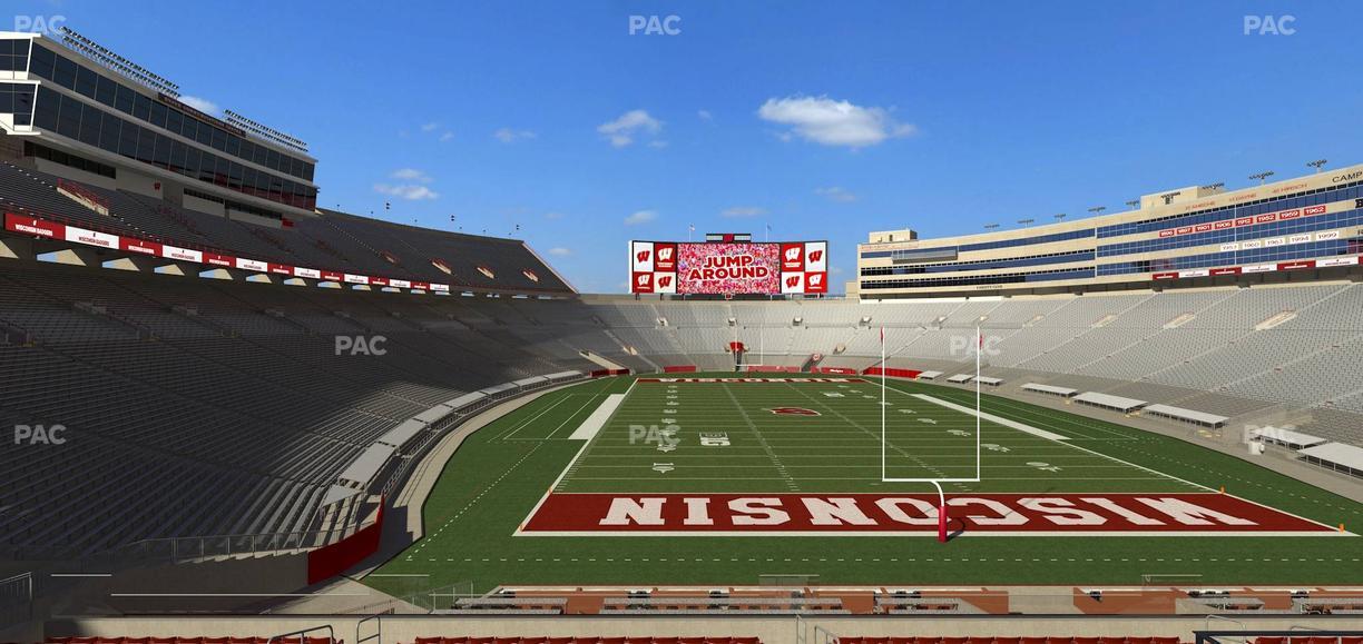 Camp Randall Stadium - Section Covered Loge Box 419 Seat View