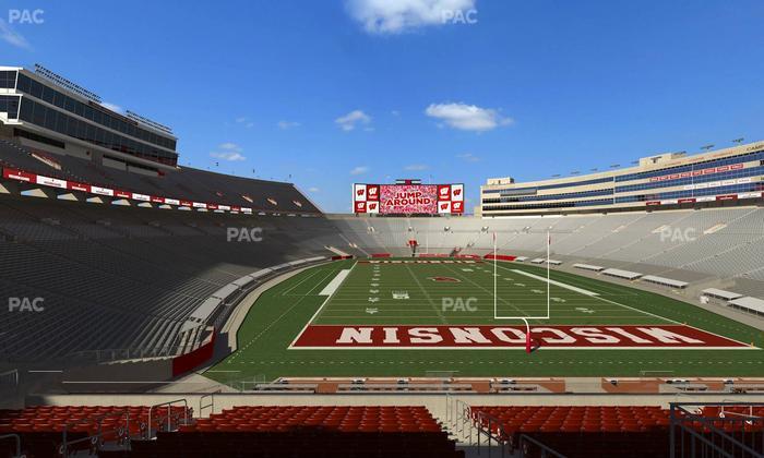 Camp Randall Stadium - Section Covered Loge Box 419 Seat View