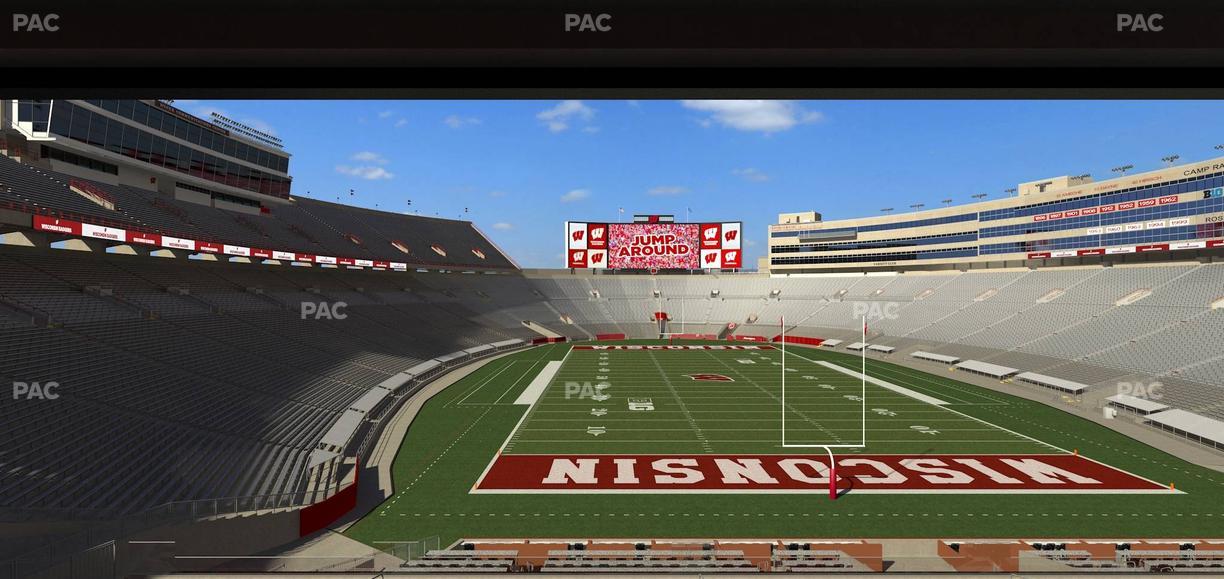 Camp Randall Stadium - Section Covered Loge Box 420 Seat View