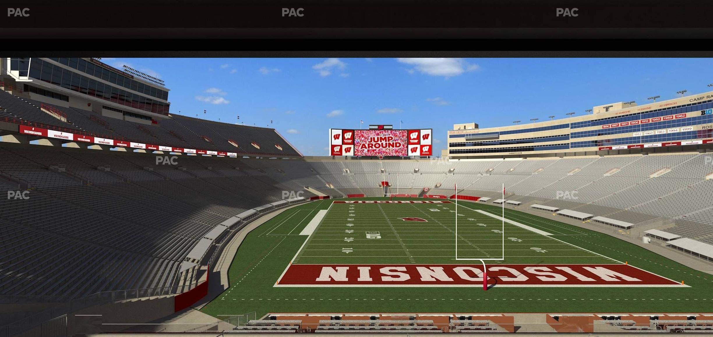 Camp Randall Stadium - Section Covered Loge Box 420 Seat View
