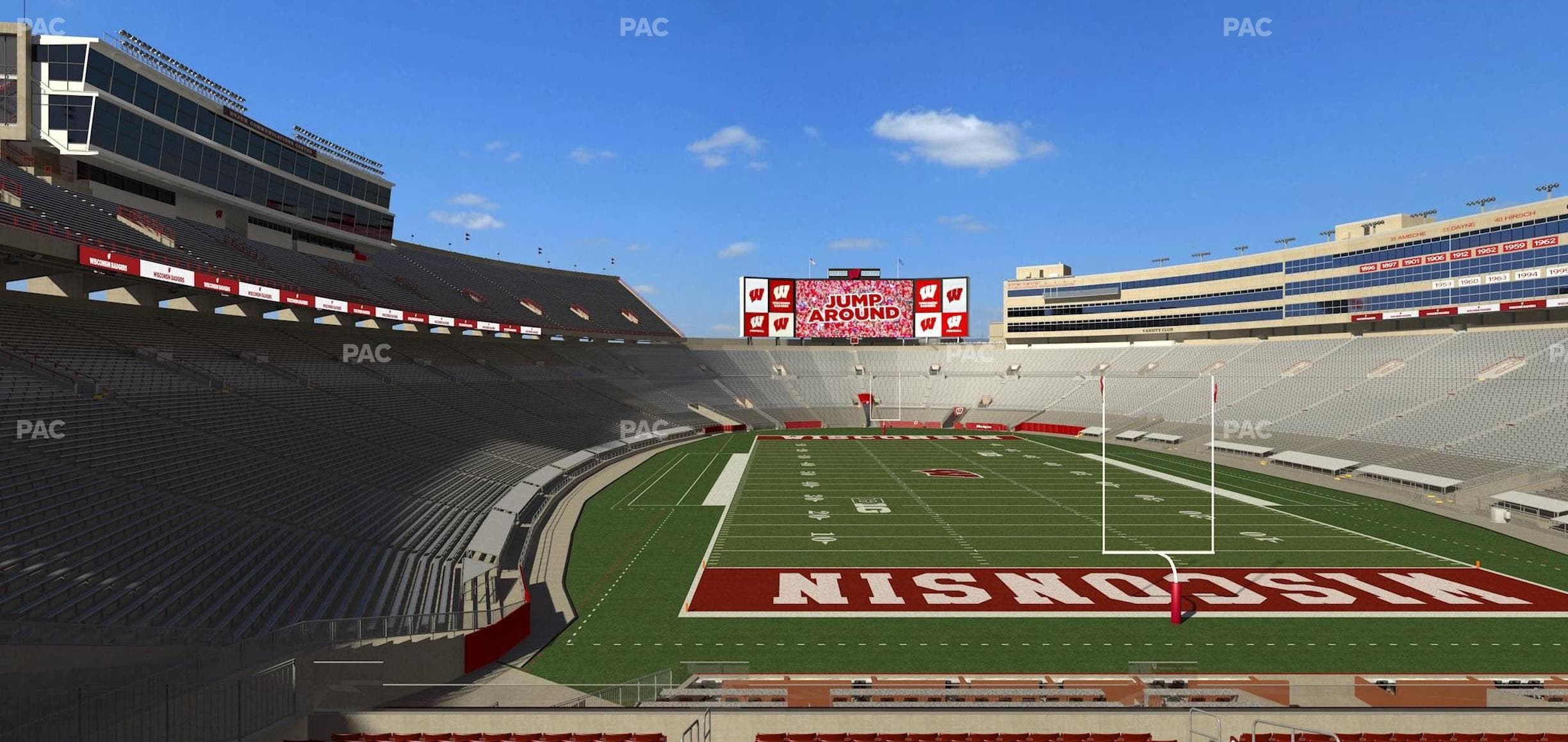 Camp Randall Stadium - Section Covered Loge Box 422 Seat View