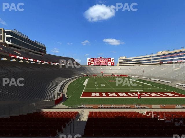 Camp Randall Stadium - Section Covered Loge Box 422 Seat View