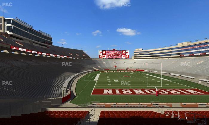 Camp Randall Stadium - Section Covered Loge Box 422 Seat View