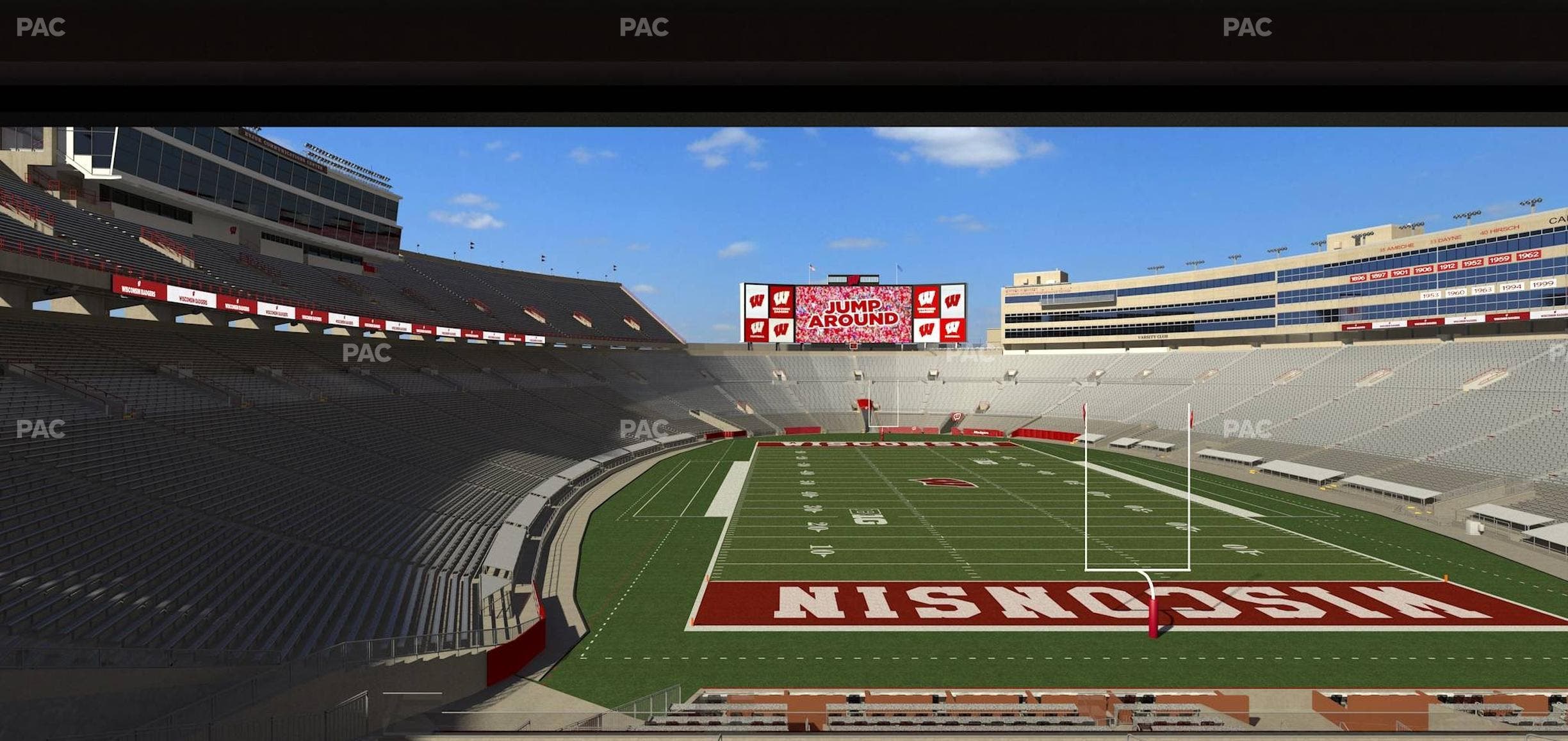 Camp Randall Stadium - Section Covered Loge Box 423 Seat View