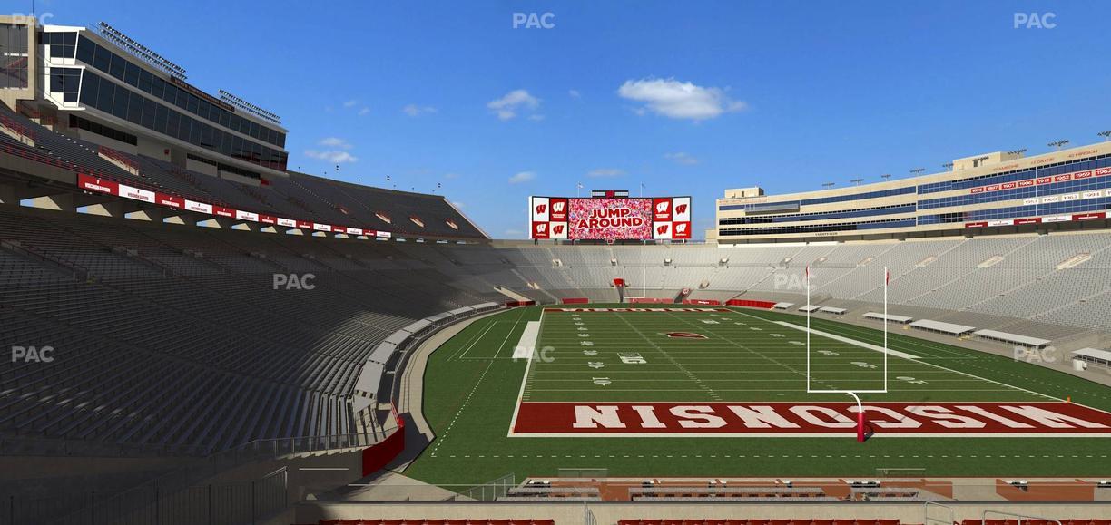 Camp Randall Stadium - Section Covered Loge Box 425 Seat View