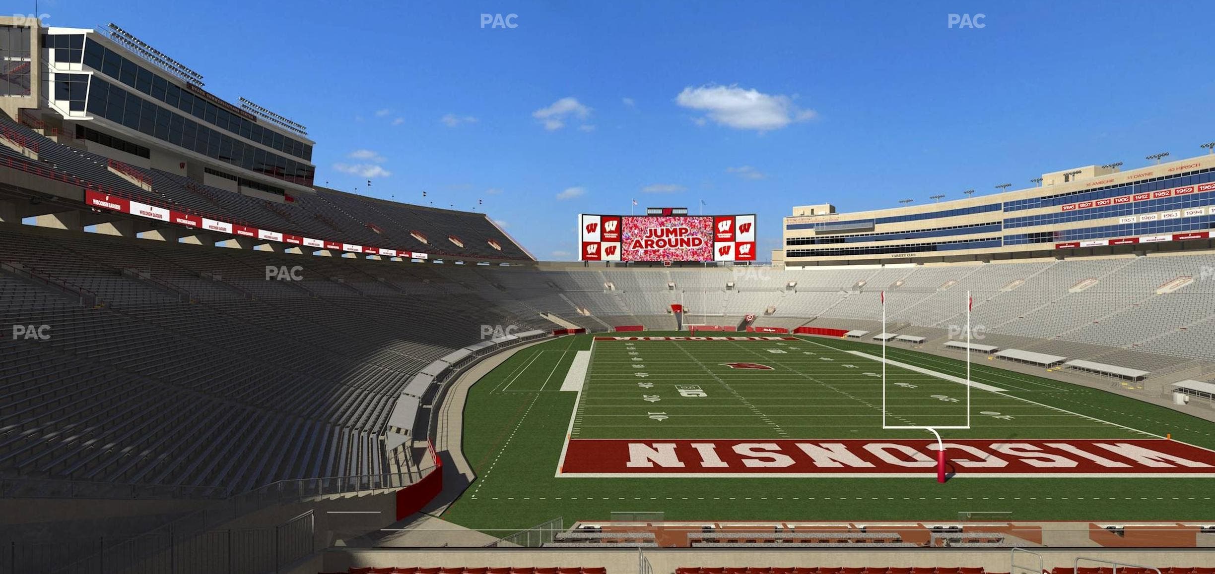 Camp Randall Stadium - Section Covered Loge Box 425 Seat View