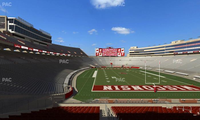 Camp Randall Stadium - Section Covered Loge Box 425 Seat View