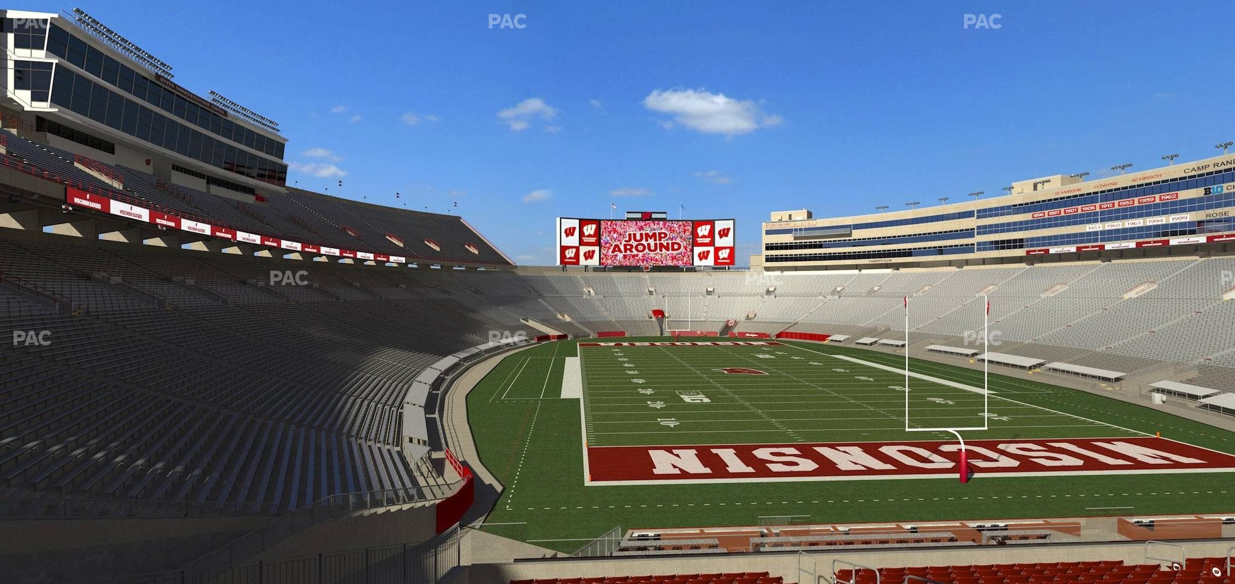 Camp Randall Stadium - Section Covered Loge Box 428 Seat View