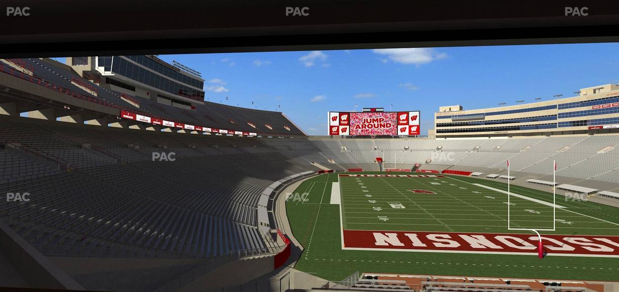 Camp Randall Stadium - Section Covered Loge Box 429 Seat View