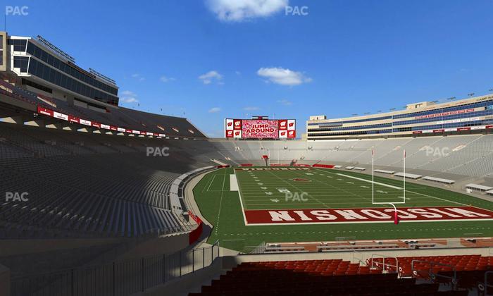 Camp Randall Stadium - Section Covered Loge Box 431 Seat View