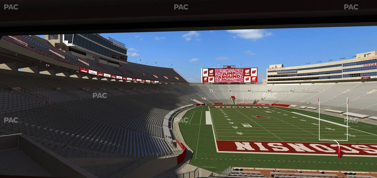 Camp Randall Stadium - Section Covered Loge Box 432 Seat View