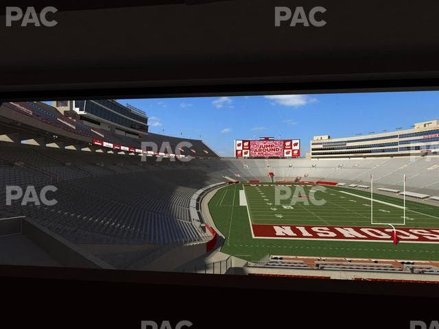 Camp Randall Stadium - Section Covered Loge Box 432 Seat View