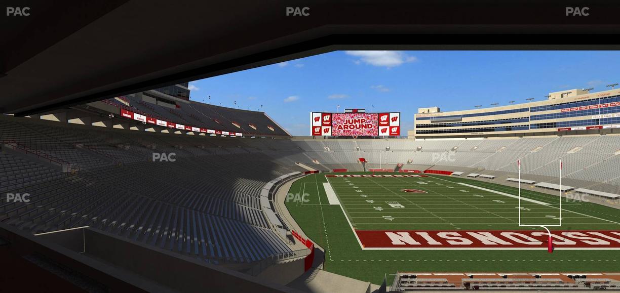 Camp Randall Stadium - Section Covered Loge Box 433 Seat View