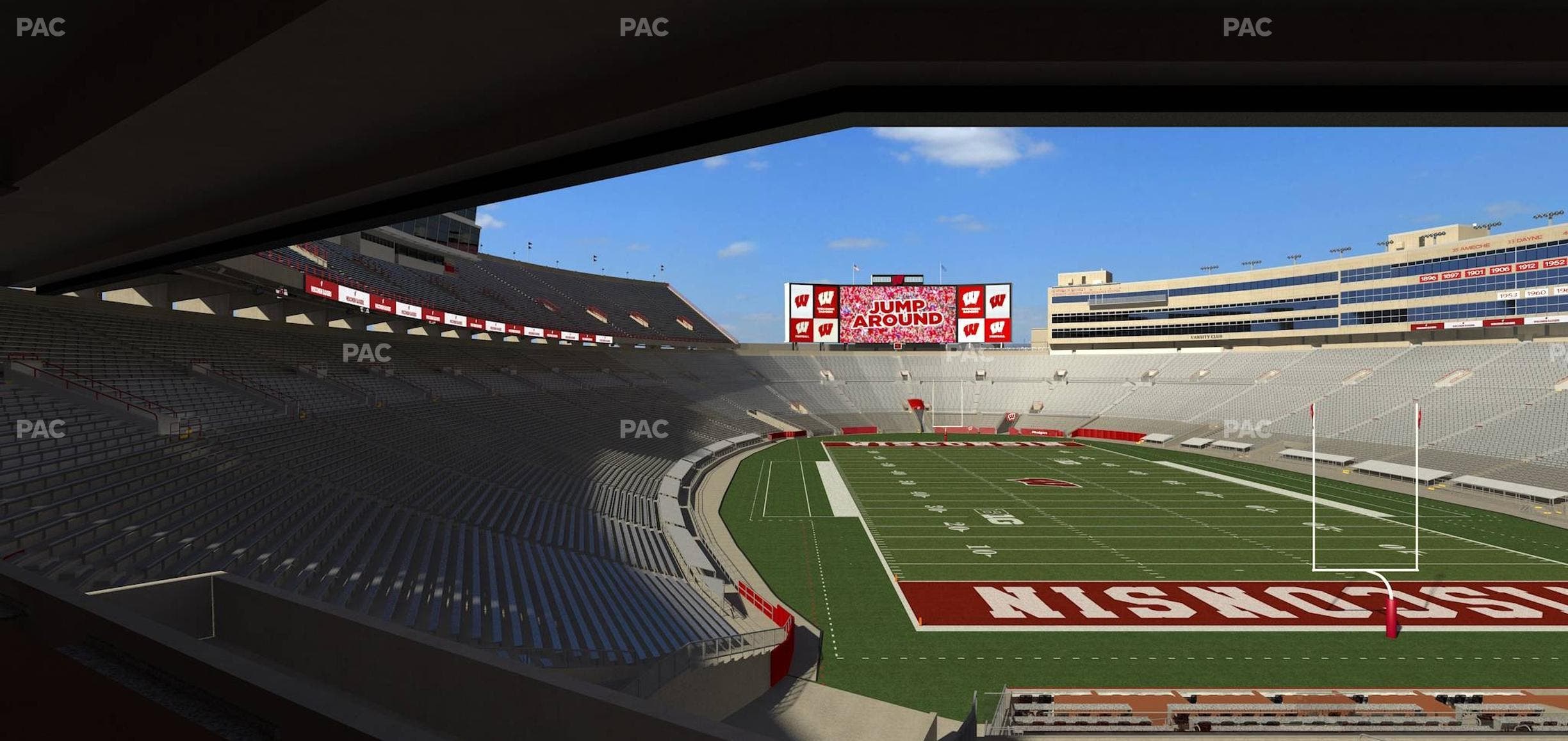 Camp Randall Stadium - Section Covered Loge Box 433 Seat View