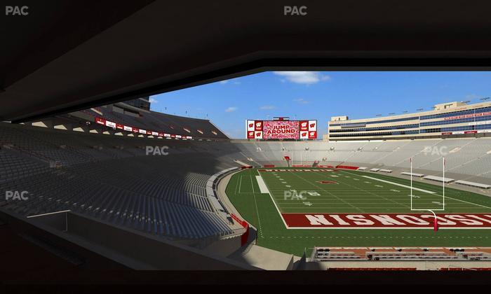 Camp Randall Stadium - Section Covered Loge Box 433 Seat View