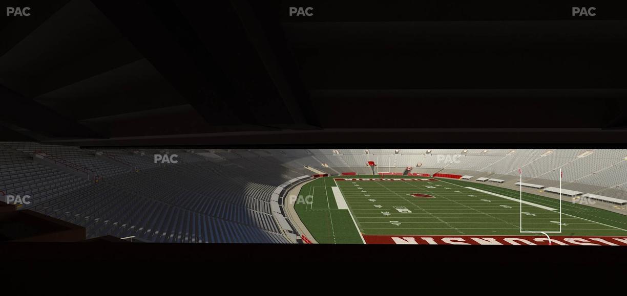 Camp Randall Stadium - Section Covered Loge Box 434 Seat View