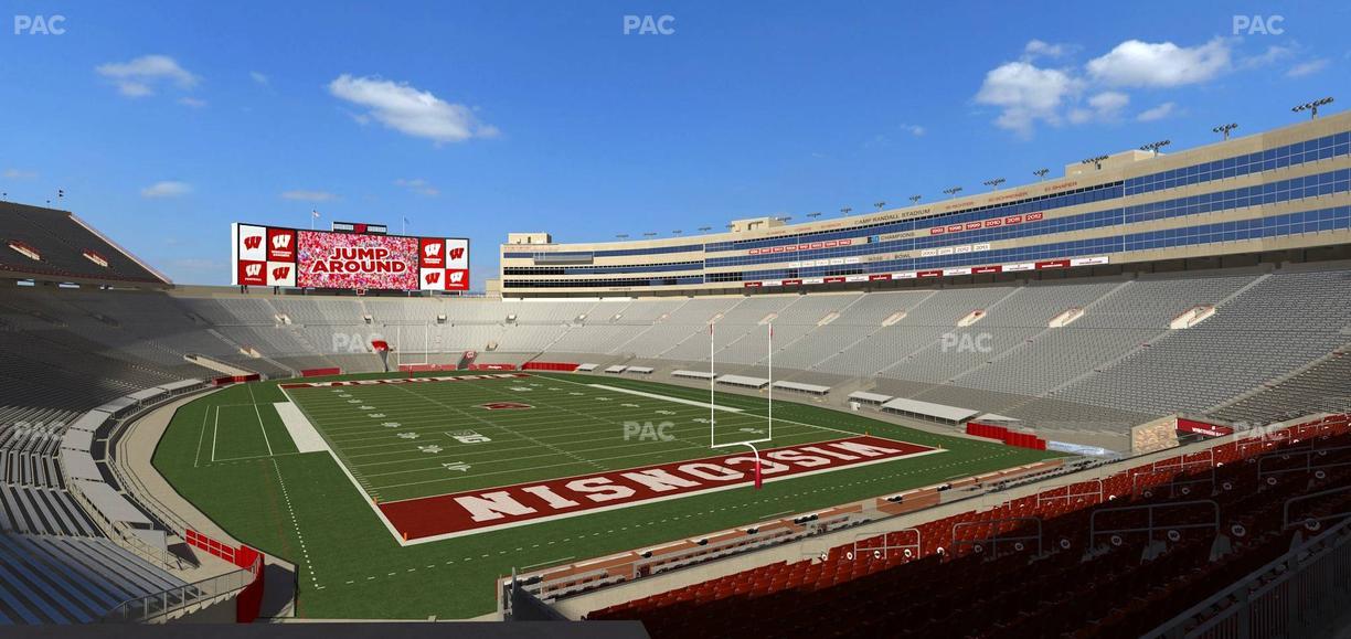 Camp Randall Stadium - Section Covered Loge Box 435 Seat View