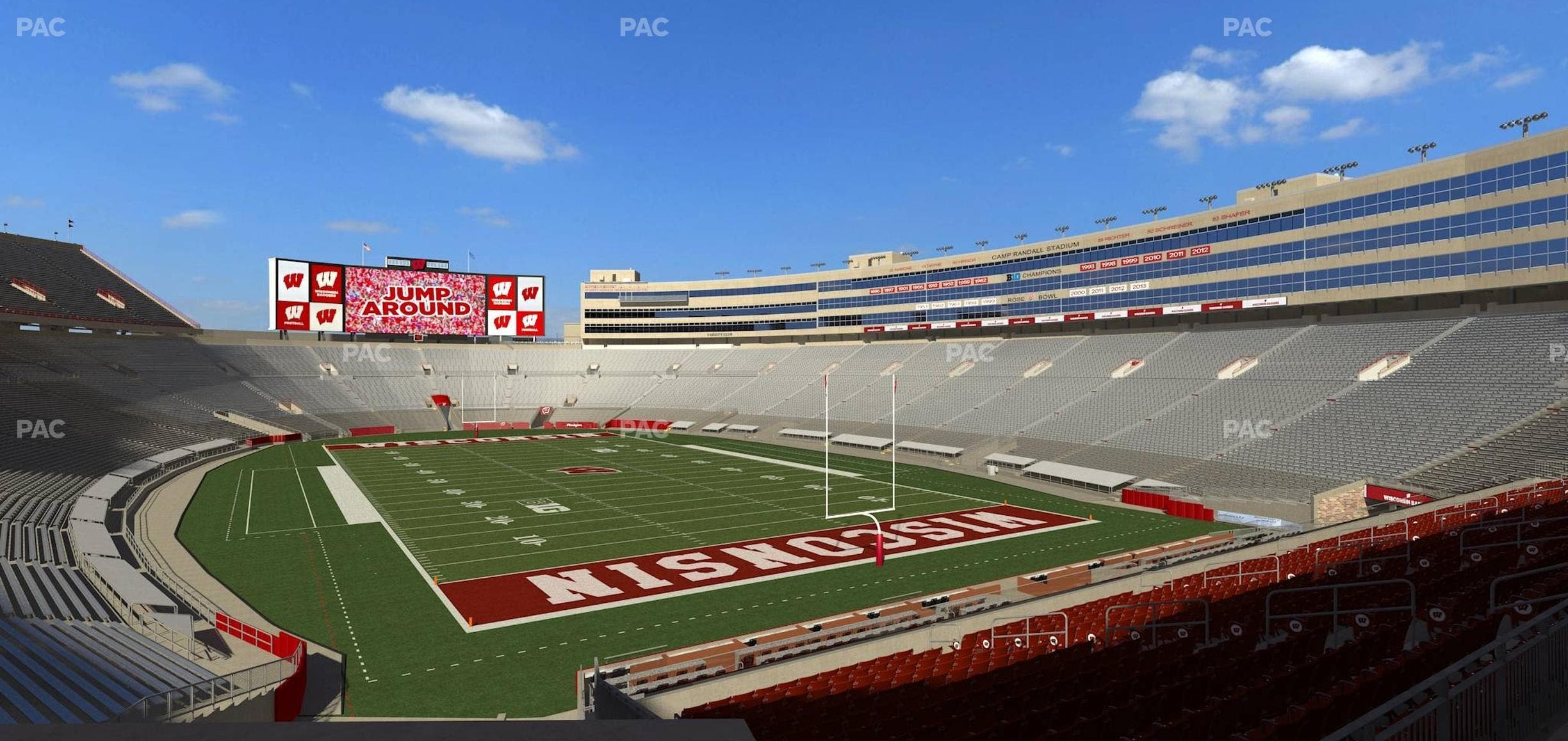 Camp Randall Stadium - Section Covered Loge Box 435 Seat View