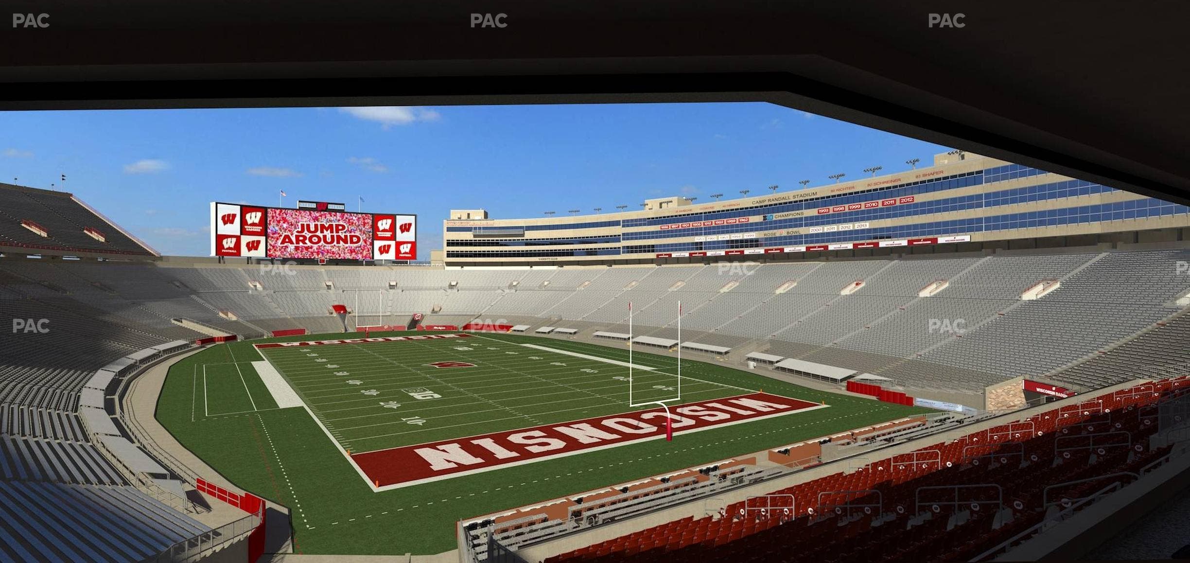 Camp Randall Stadium - Section Covered Loge Box 436 Seat View