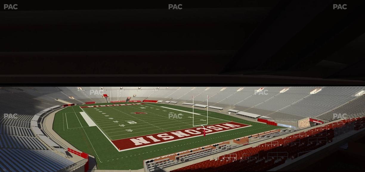 Camp Randall Stadium - Section Covered Loge Box 437 Seat View