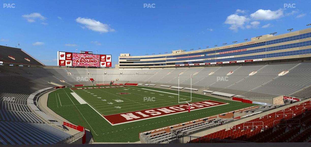 Camp Randall Stadium - Section Covered Loge Box 438 Seat View