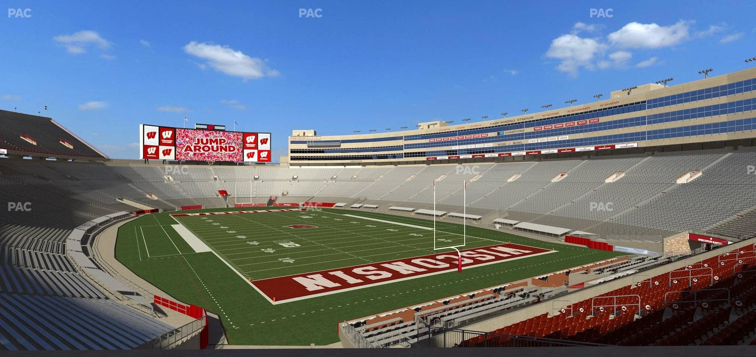 Camp Randall Stadium - Section Covered Loge Box 438 Seat View