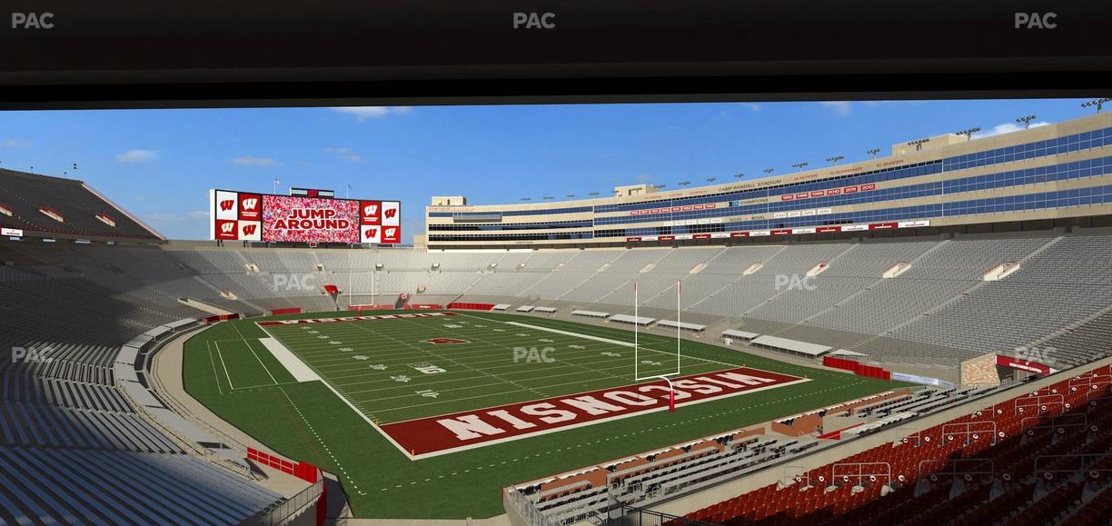 Camp Randall Stadium - Section Covered Loge Box 439 Seat View
