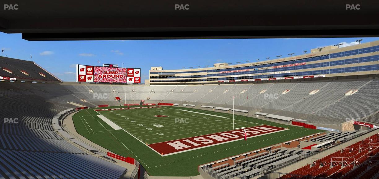 Camp Randall Stadium - Section Covered Loge Box 442 Seat View