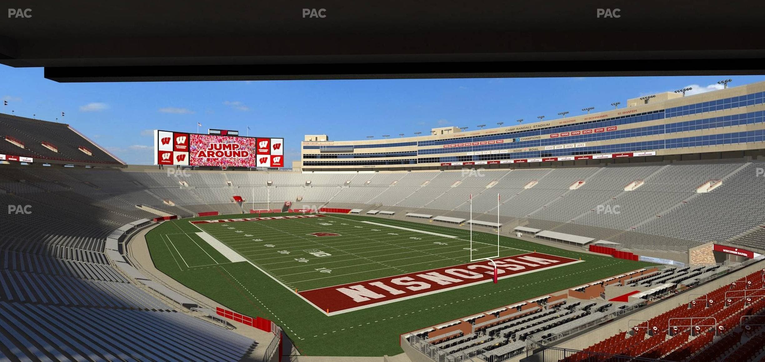 Camp Randall Stadium - Section Covered Loge Box 442 Seat View