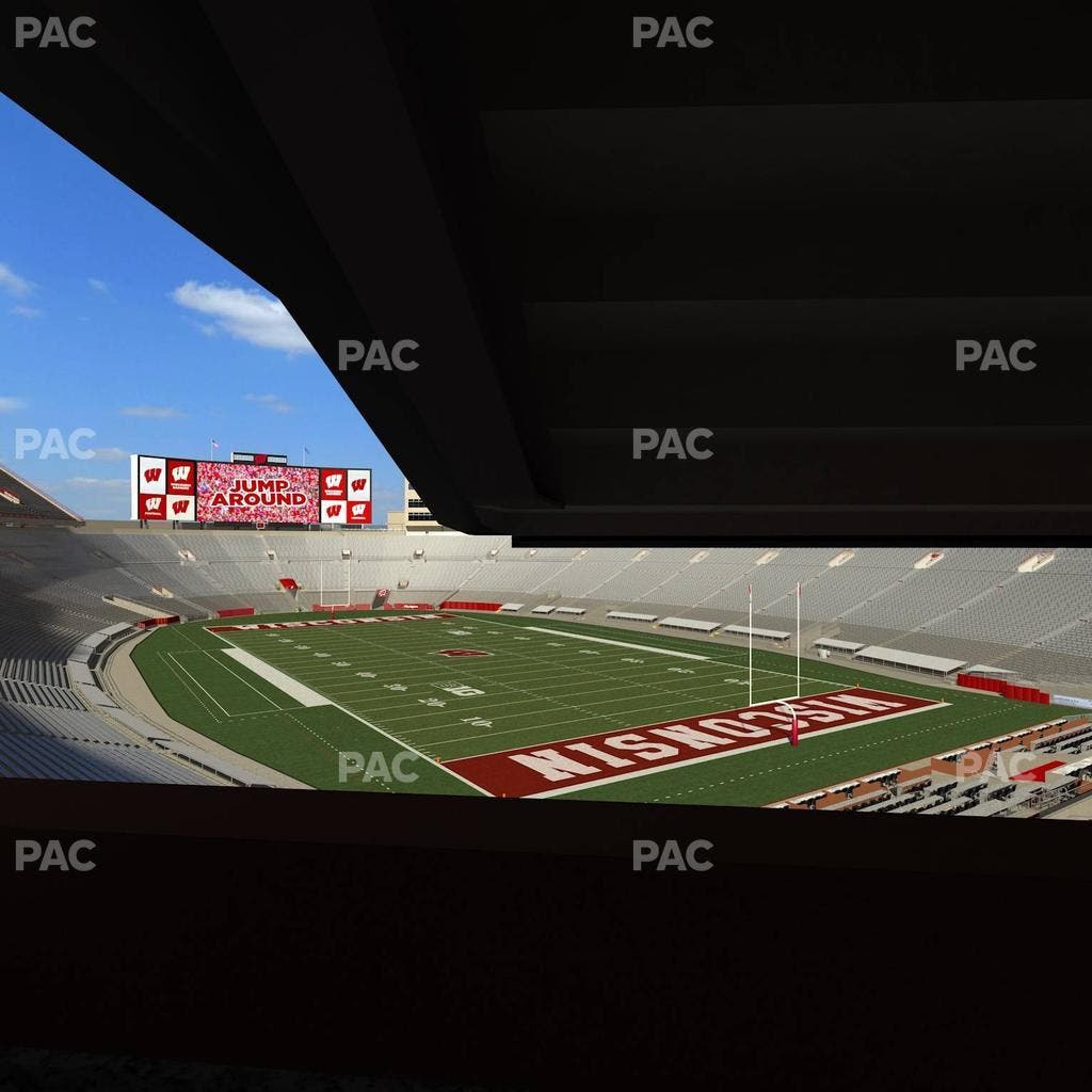 Camp Randall Stadium - Section Covered Loge Box 444 Seat View