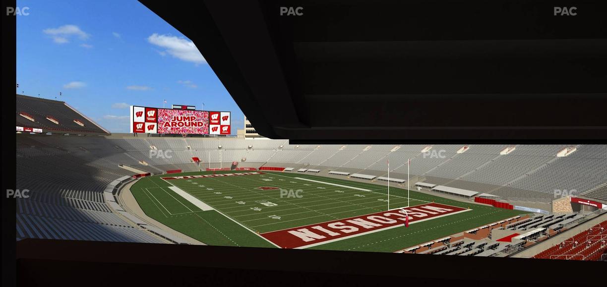 Camp Randall Stadium - Section Covered Loge Box 444 Seat View