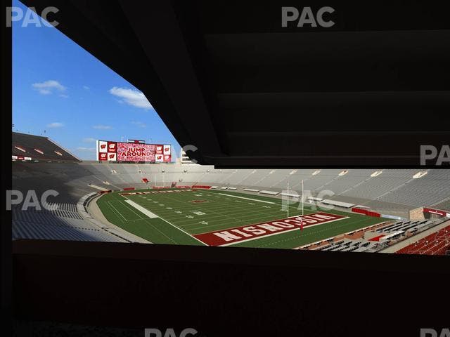 Camp Randall Stadium - Section Covered Loge Box 444 Seat View