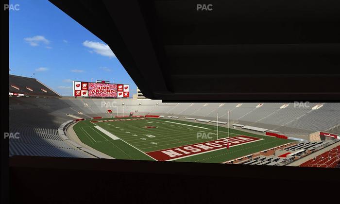 Camp Randall Stadium - Section Covered Loge Box 444 Seat View