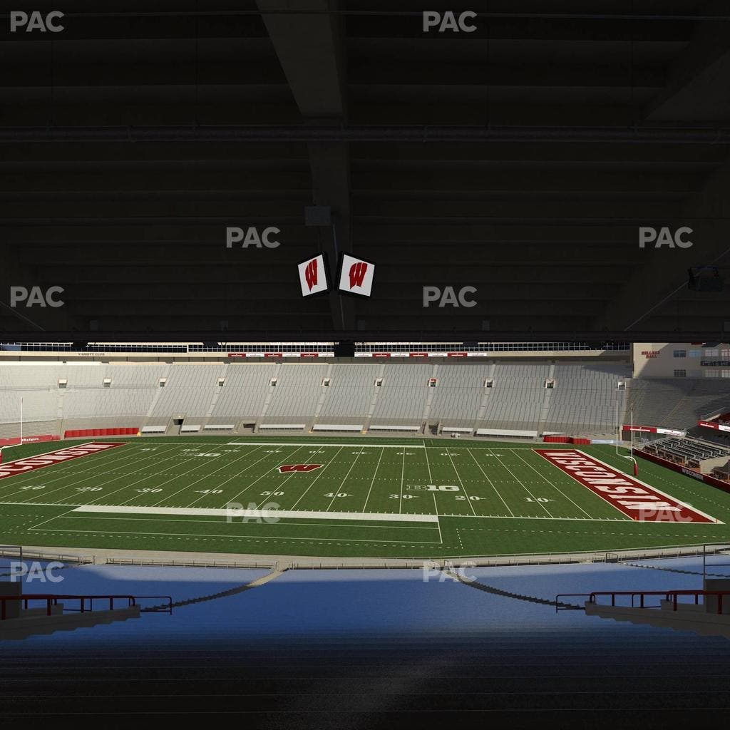 Camp Randall Stadium - Section D Seat View